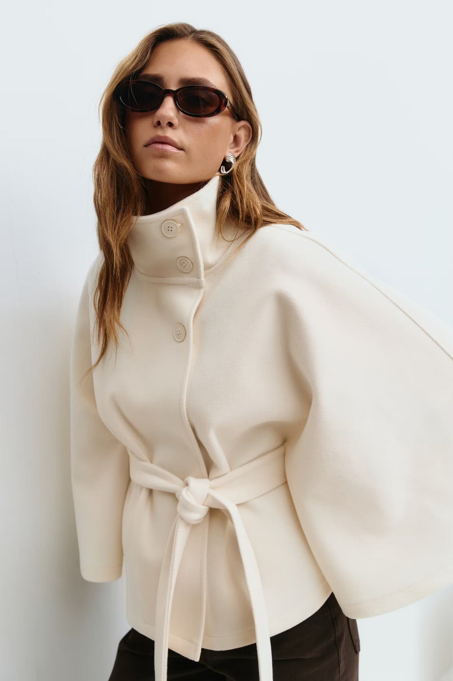 Belt-Cape Jacke