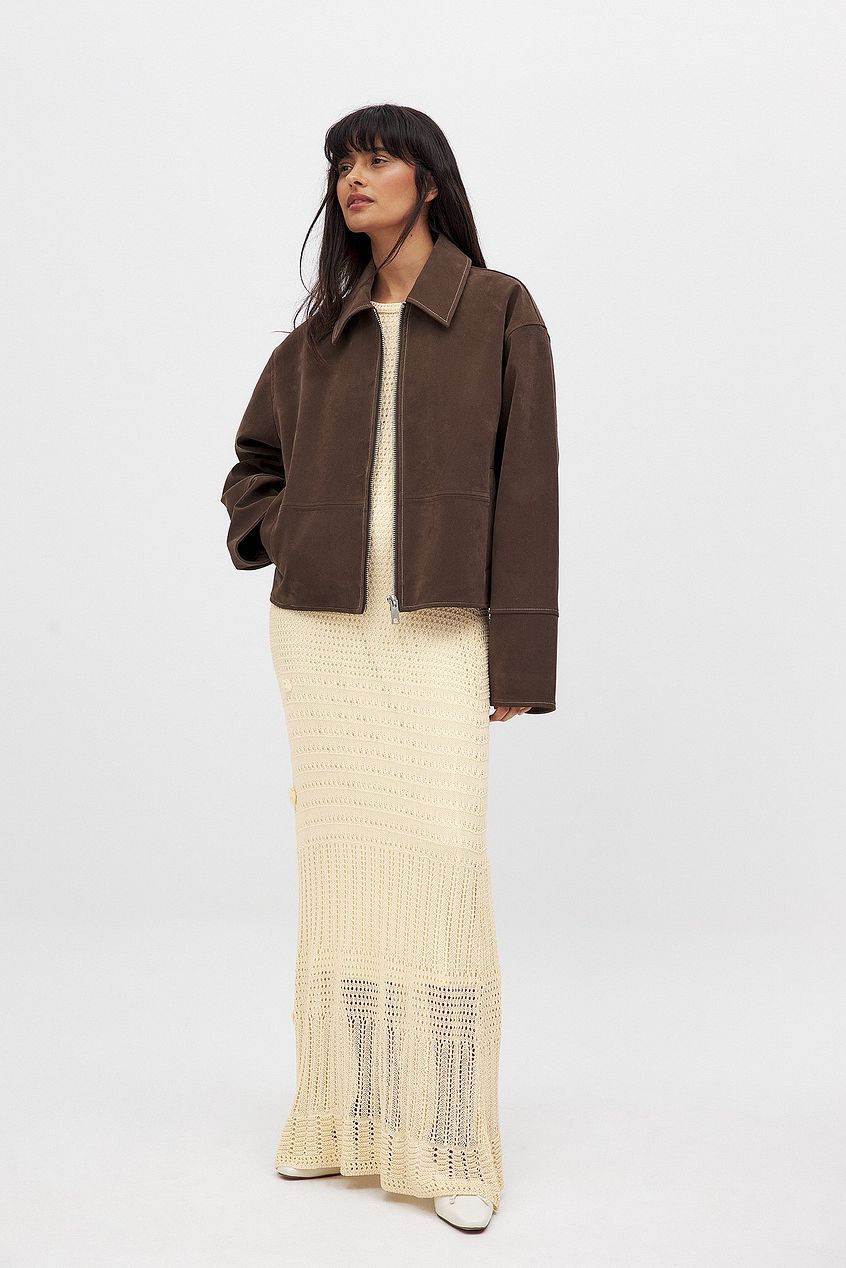 Soft Suede Jacke