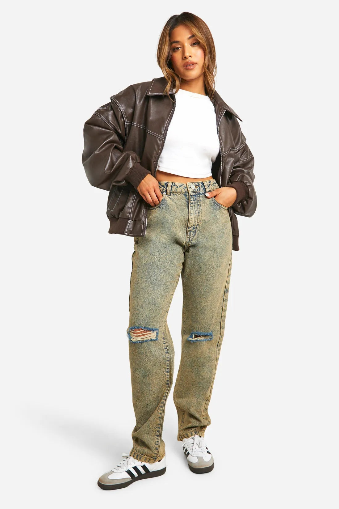 Lederjacke