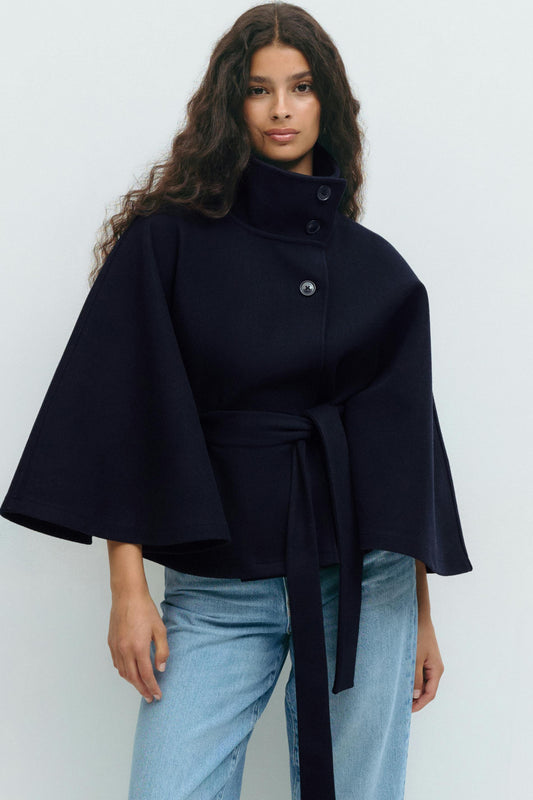 Belt-Cape Jacke