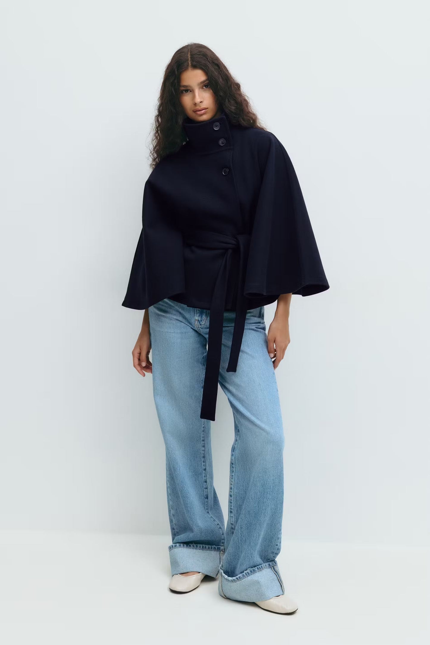 Belt-Cape Jacke