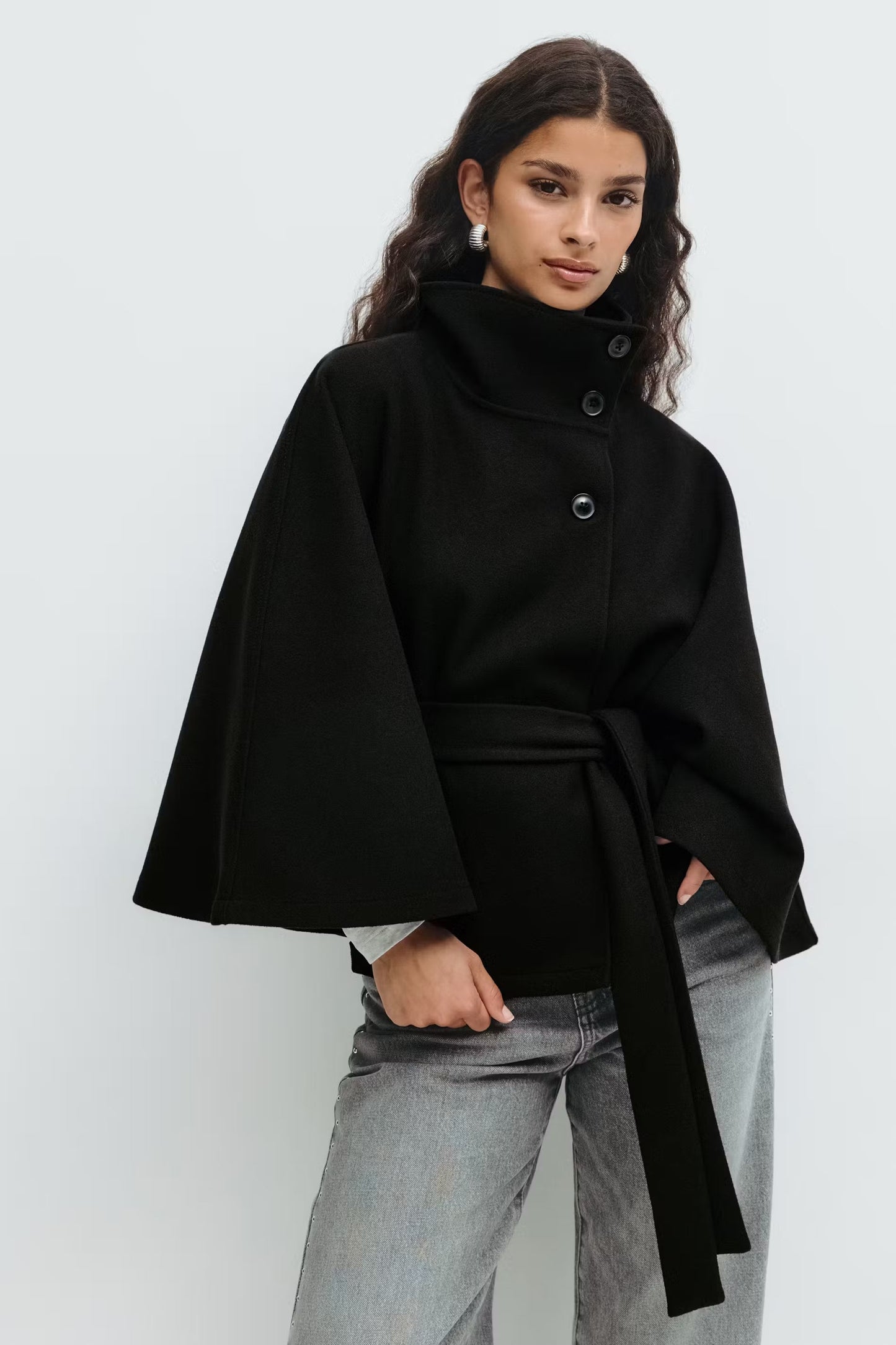 Belt-Cape Jacke