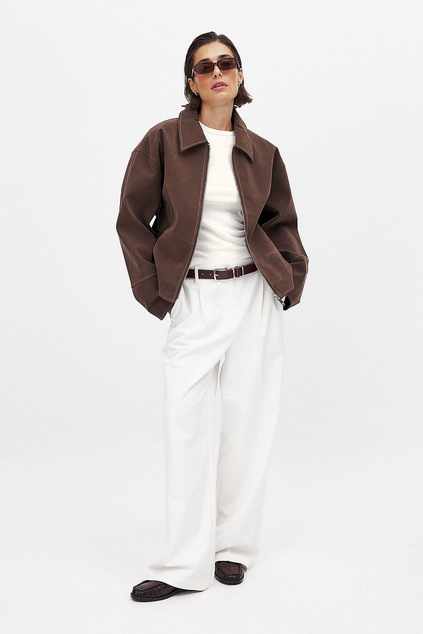 Soft Suede Jacke