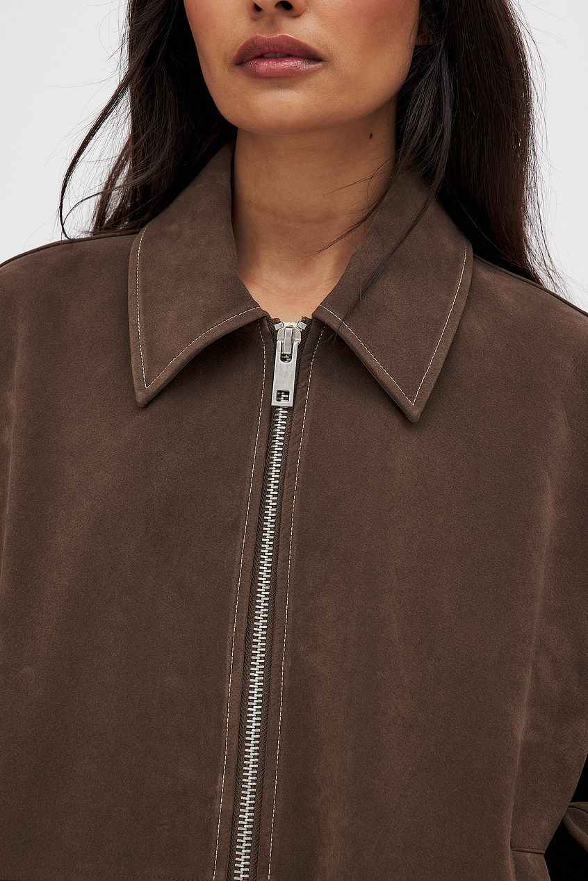 Soft Suede Jacke