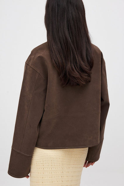 Soft Suede Jacke