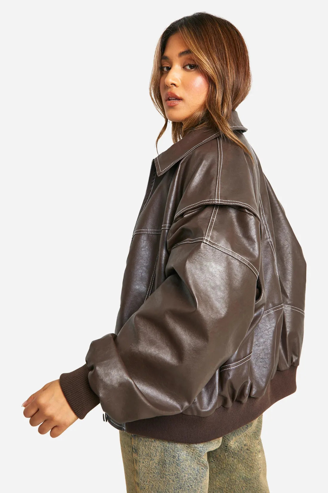 Lederjacke